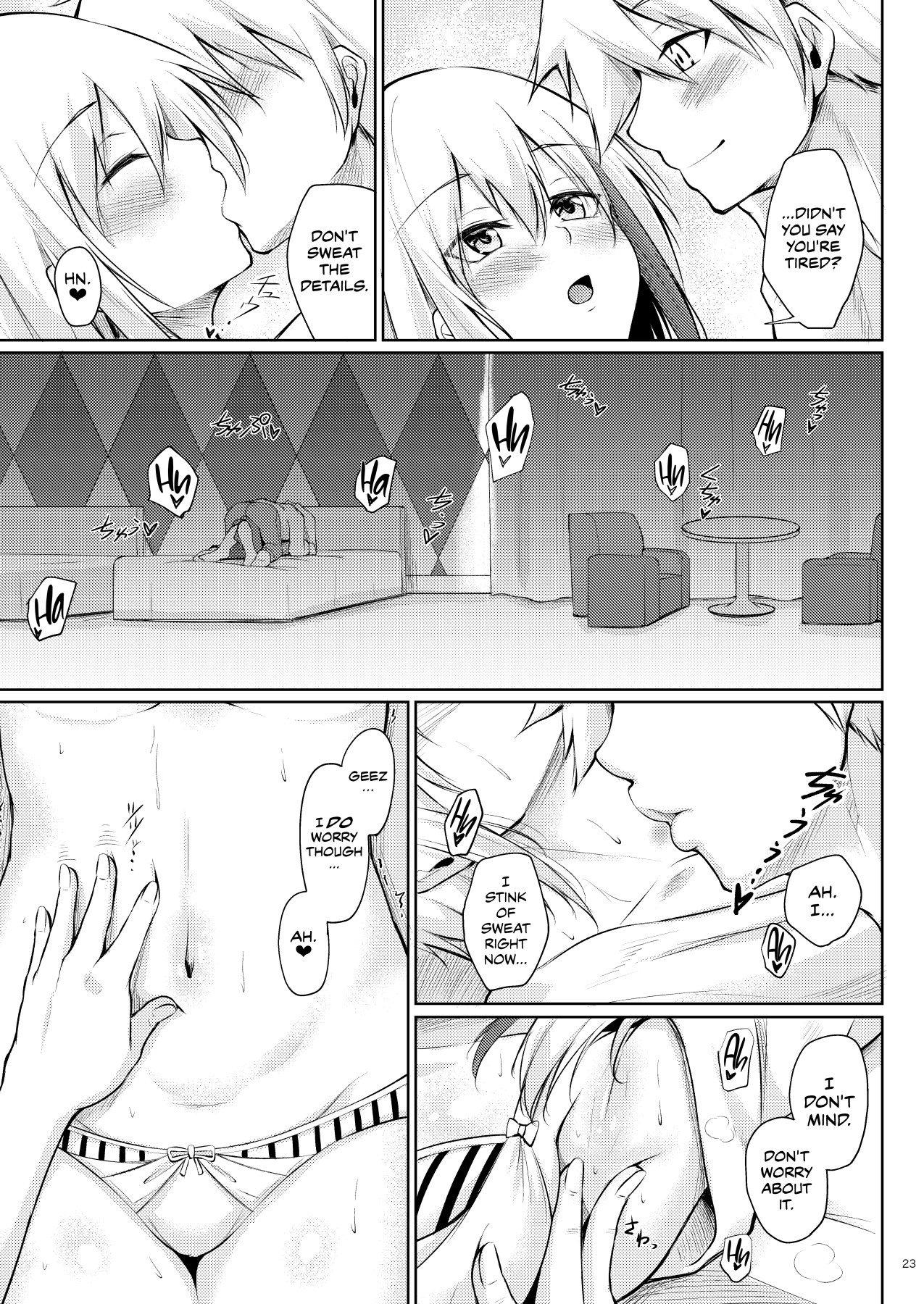 Hentai Manga Comic-My Overflowing Love For You 4-Read-21